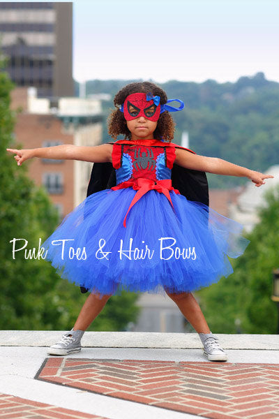 Captain america costume- Captain america dress- Captain america tutu d –  Pink Toes & Hair Bows