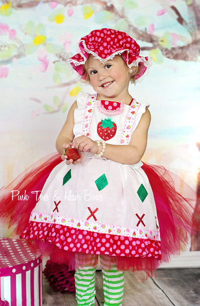 strawberry shortcake tutu outfit