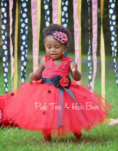 ladybug tutu dress