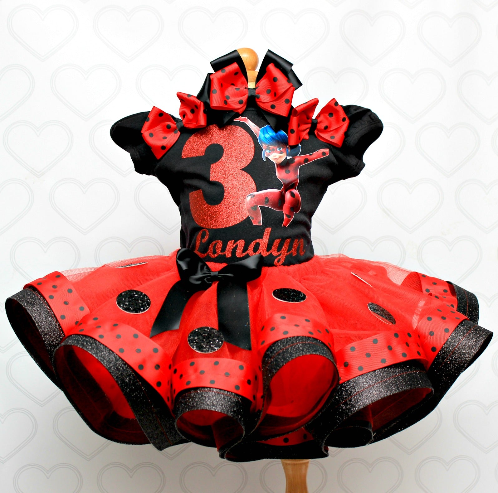 Miraculous Ladybug tutu set-Miraculous ladybug outfit-Miraculous ladyb ...