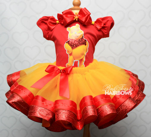 winnie the pooh costume with tutu