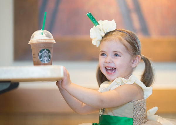 Starbucks Tutu Dress-starbucks costume-starbucks dress – Pink Toes & Hair  Bows