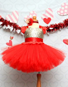 girls valentine dress