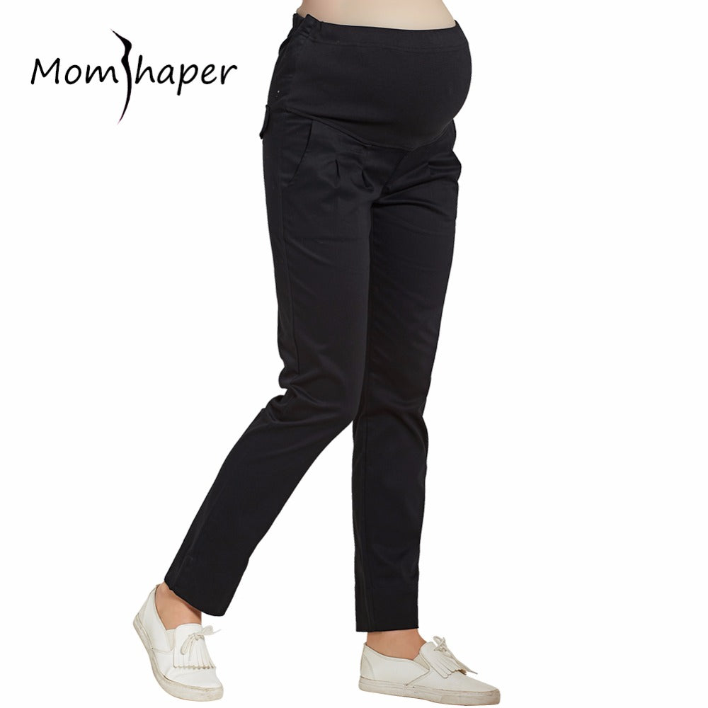 Maternity Clothing Waist Cotton Maternity TRousers Clothes for Pregnan ...