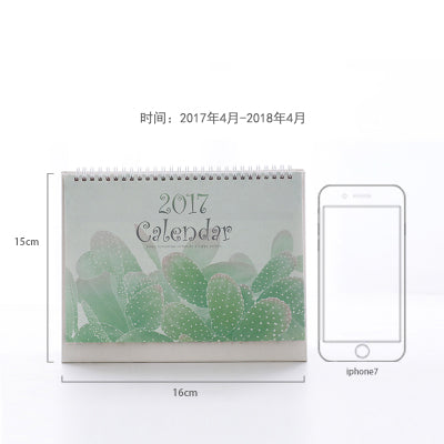 Cute Cartoon Desk Calendar 17 18 Rainlendar Weekly Planner Many St Pens Planners Paper