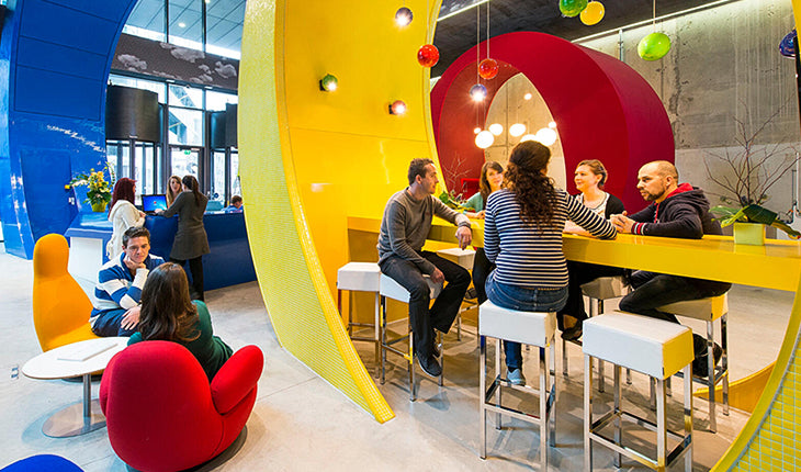 Deluzzo különleges irodák - Google épület dublin