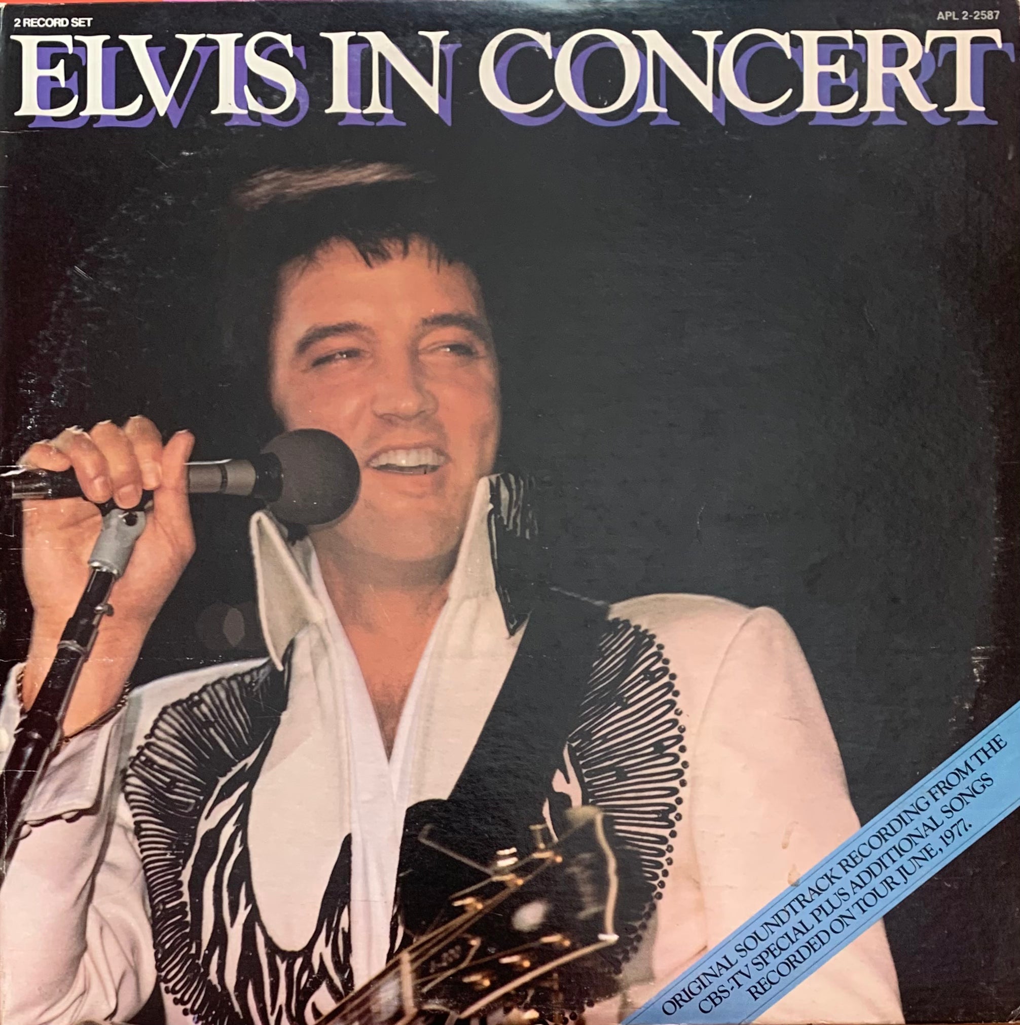 PRESLEY, ELVIS - Elvis in Concert [1977] 2LPs. NEW