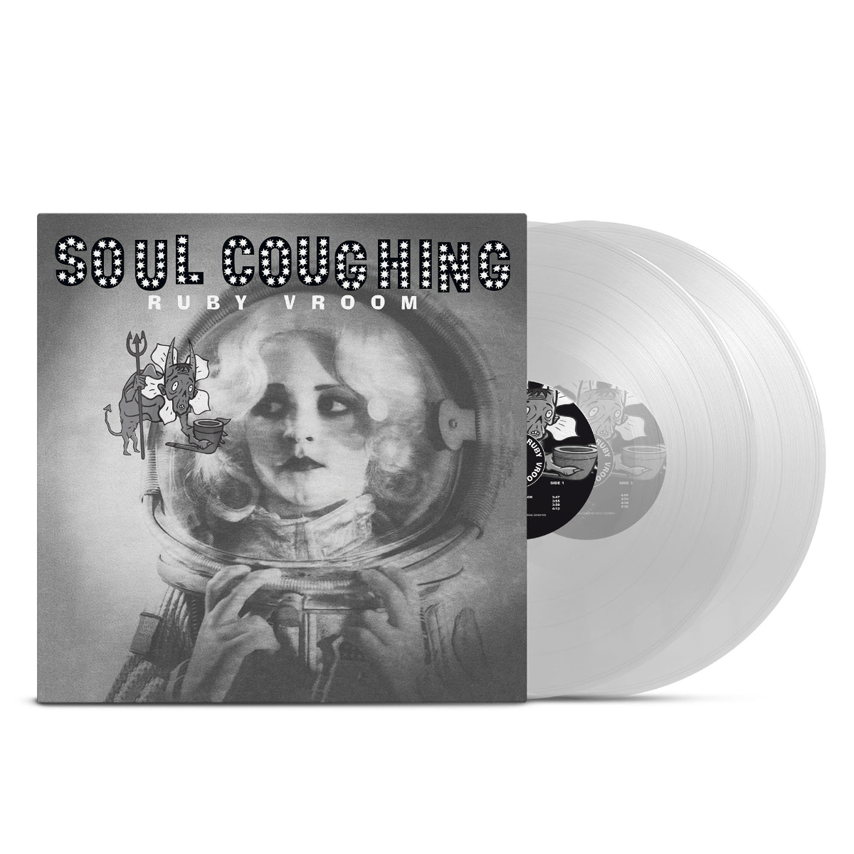 SOUL COUGHING - Ruby Vroom: 30th Anniversary Edition [2024] Indie Exclusive, 2LP, Clear Vinyl, Booklet. NEW