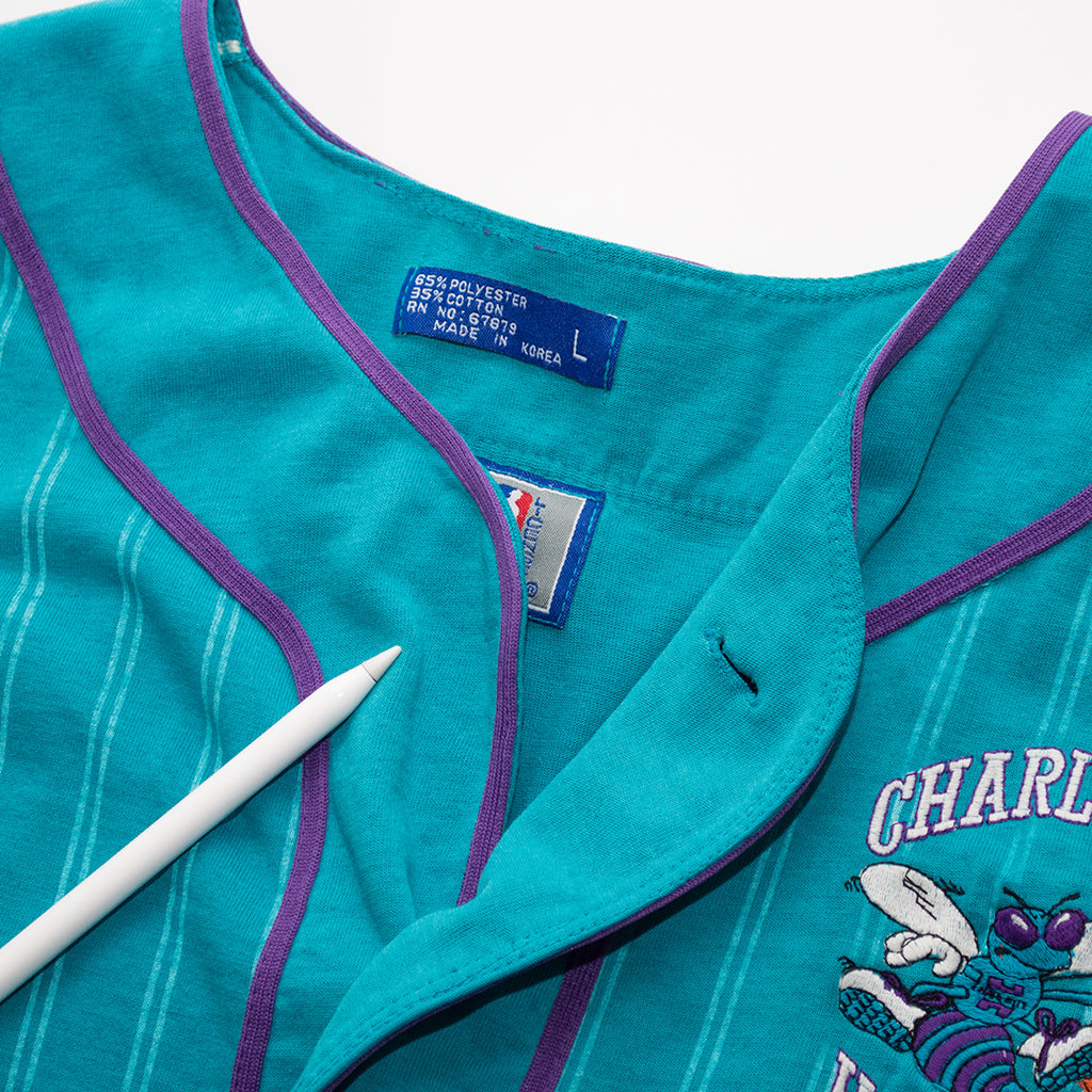 charlotte hornets baseball jersey