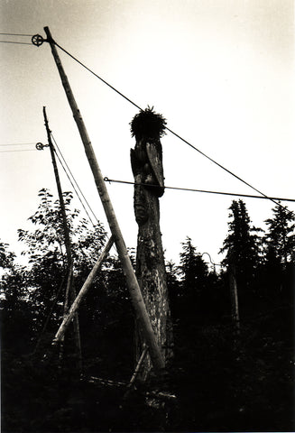 Peter Morin, revisiting the silence, totem poles, northwest coast, photography, bill reid gallery, adelaide de Menil, 1960s, 60s