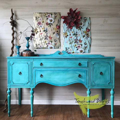 Yes! You can update Upholstery with Paint. – Tanglewood Works