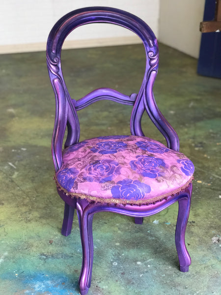 Purple Diva Boho Chair - Tanglewood Sue