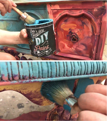 How To Blend Chalk Paint 
