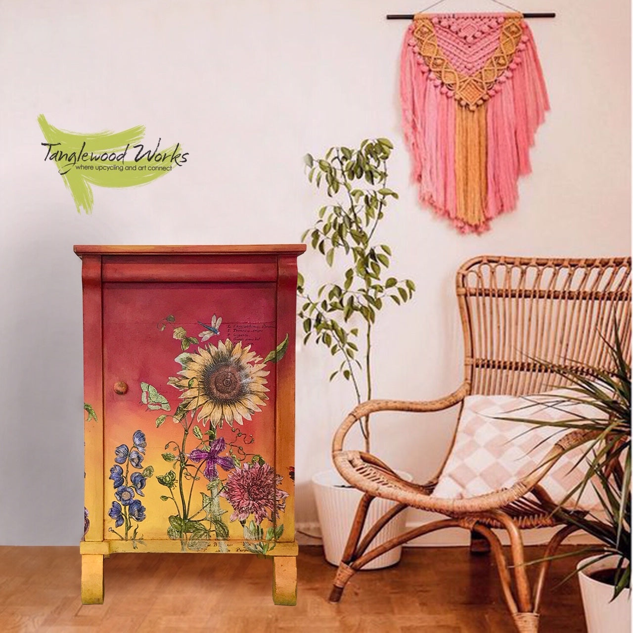 Sunset Garden Dresser - Tanglewood Works