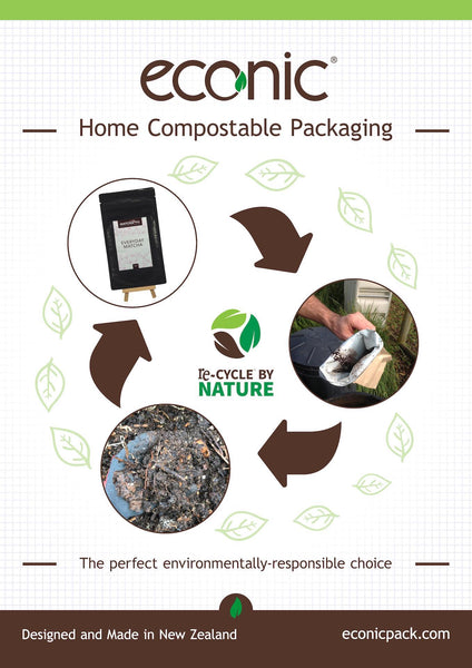 Econic home compostable packaging