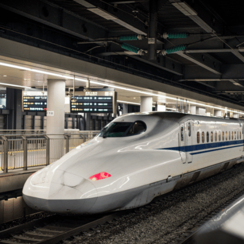 Japanese Bullet Train Shinkansen