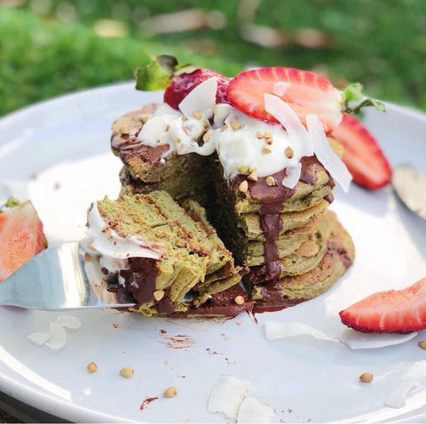 Matcha Pancakes