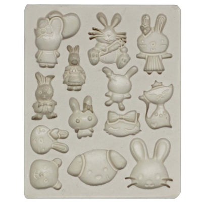 Funshowcase Puppy Dog Face Fondant Silicone Mold