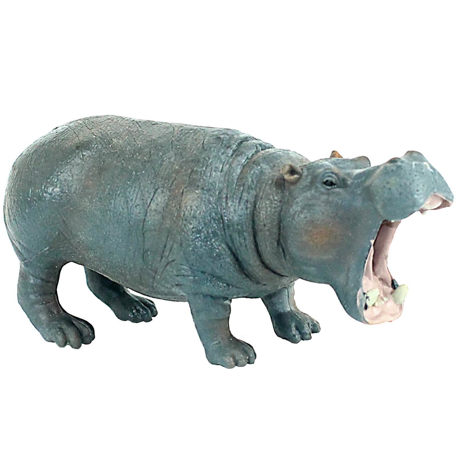 Hippopotamus Yawn Figure Height 2.4-inch - FUNSHOWCASE