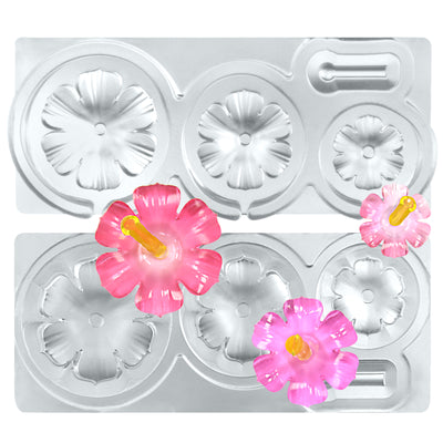 Color Pour Resin Flower Silicone Molds, 2ct.
