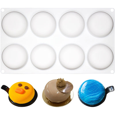 Small Round Disk Stone Silicone Mold 2”