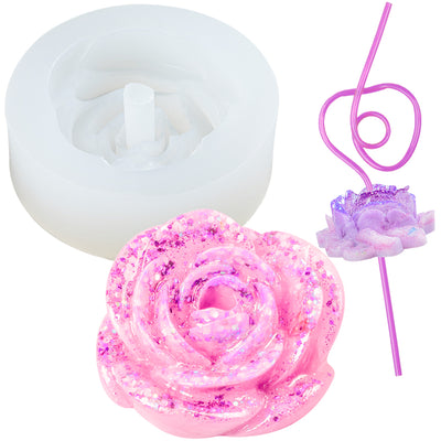 Mini Flower Resin Silicone Mold 6-cavity Rose