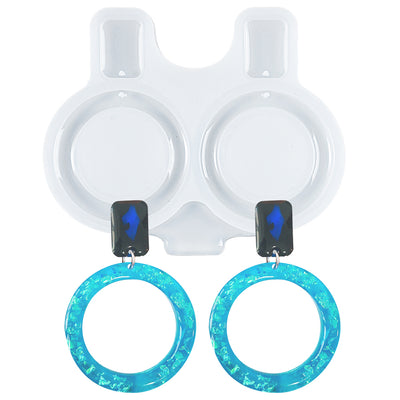 Hoop Earring Epoxy Resin Silicone Mold C Shape – FUNSHOWCASE