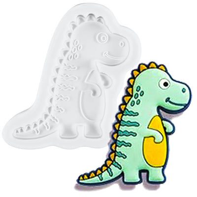 Funshowcase Dinosaur Fondant Silicone Molds 8-Count