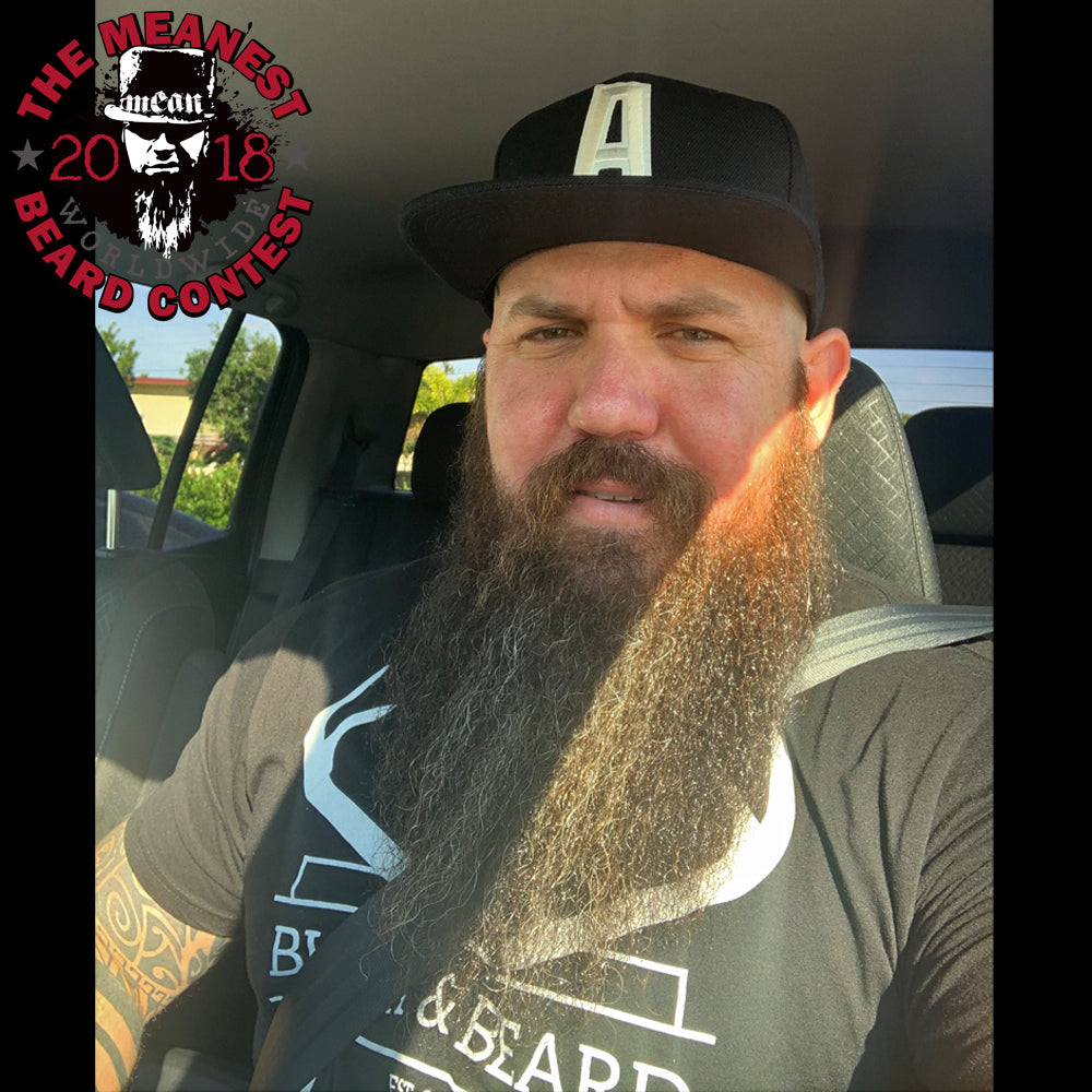 MEAN BEARD Contestant 2018 MEANest BEARD Worldwide Contest by MEAN BEARD.