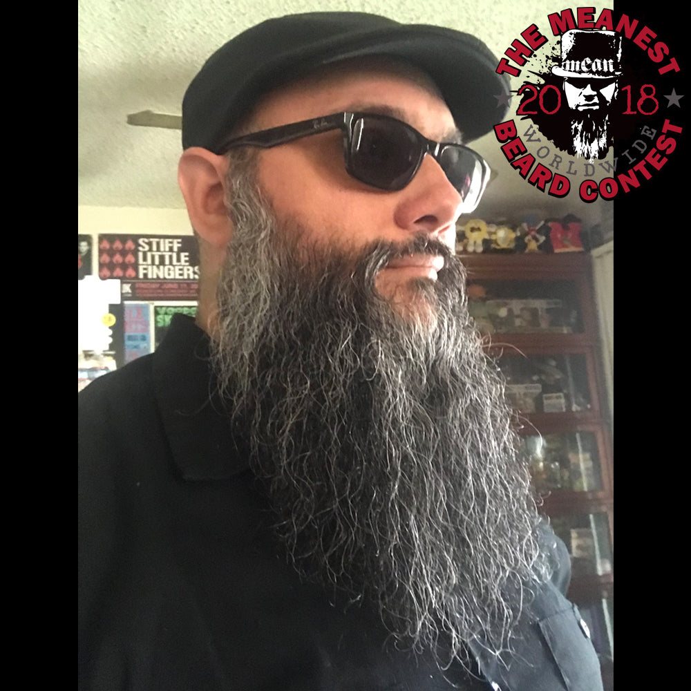 MEAN BEARD Contestant 2018 MEANest BEARD Worldwide Contest by MEAN BEARD.