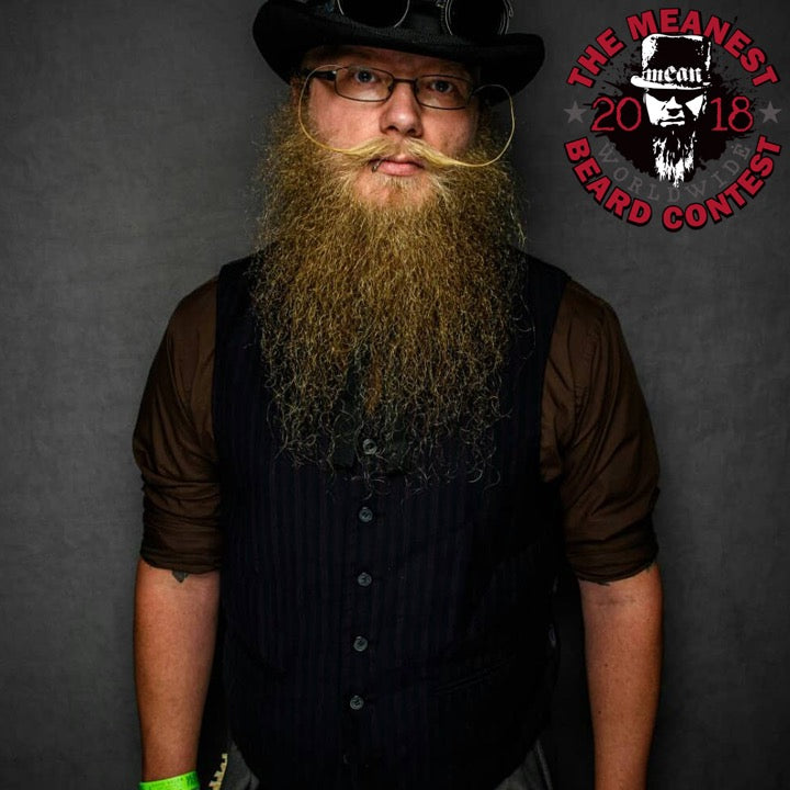 MEAN BEARD Contestant 2018 MEANest BEARD Worldwide Contest by MEAN BEARD.