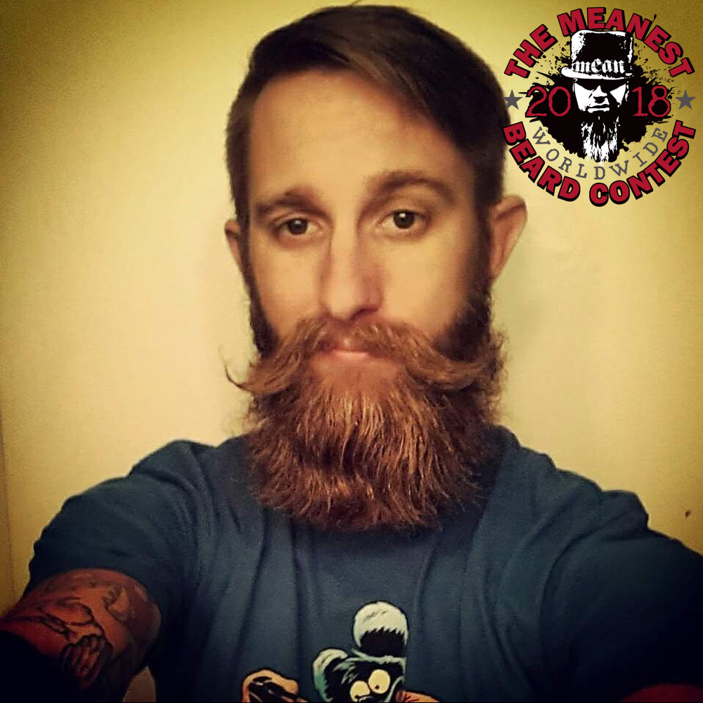 MEAN BEARD Contestant 2018 MEANest BEARD Worldwide Contest by MEAN BEARD.