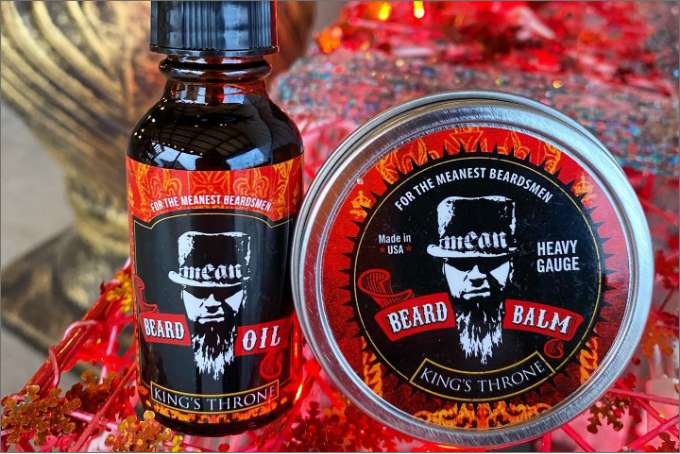 Mean Beard Beard Oil and Beard Balm