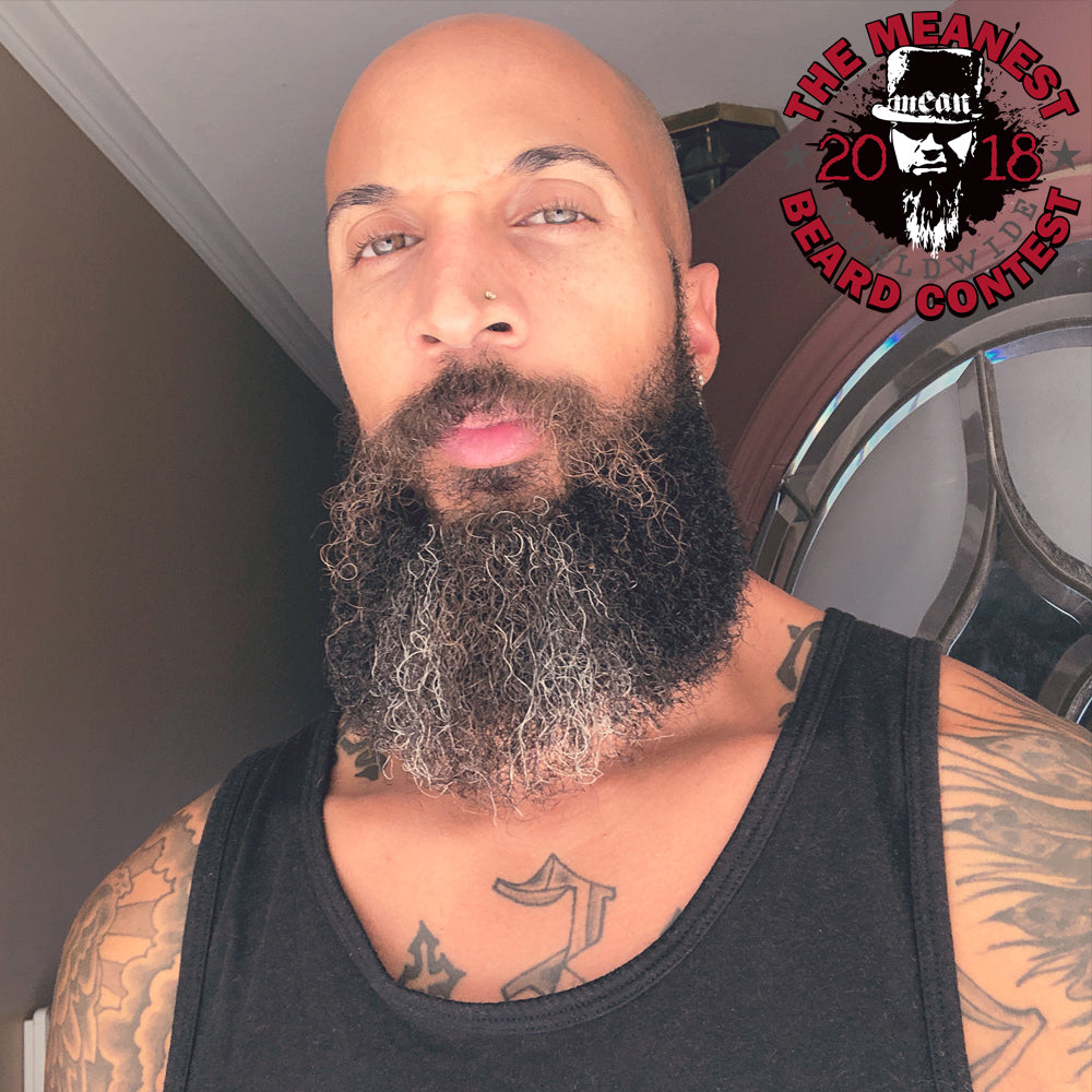 MEAN BEARD Contestant 2018 MEANest BEARD Worldwide Contest by MEAN BEARD.