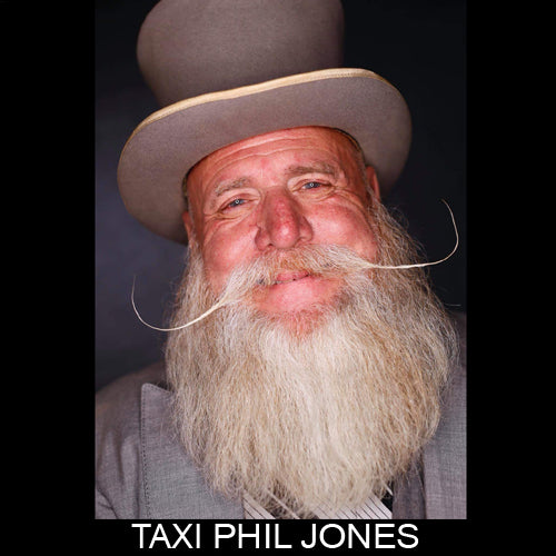 Taxi Phil, legendary moustache champion & sponsored ambassador MEAN BEARD Co. Stand with Purpose. Grow a MEAN BEARD. An exceptional beard care line offering the World's MEANest Beard Oil, Beard Balm and one of a kind Beard Enhancer MEAN WHIP. Join the MEAN BEARD Community and Ambassador Program.  Follow us on Instagram. Use #MEANBEARD to be featured.