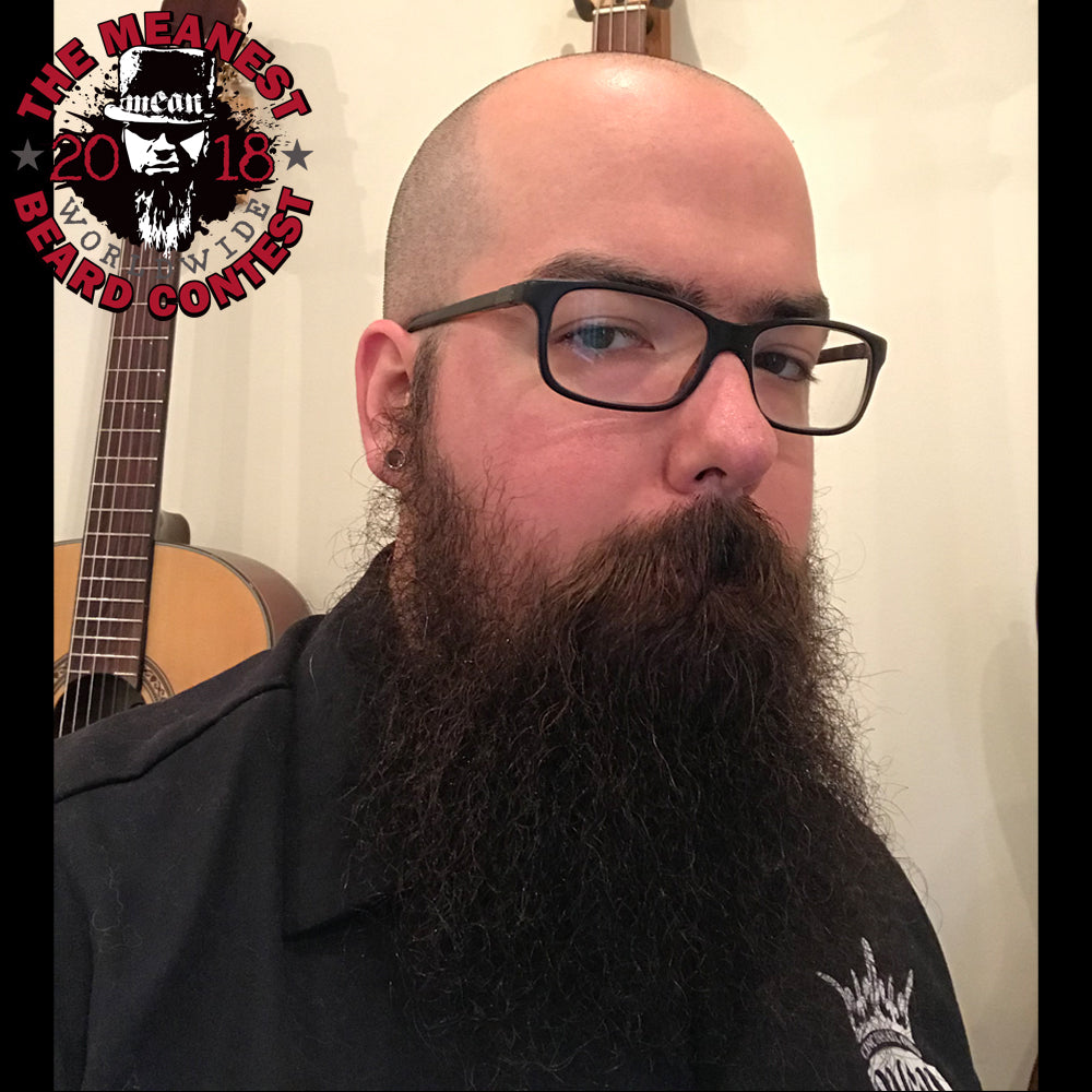 MEAN BEARD Contestant 2018 MEANest BEARD Worldwide Contest by MEAN BEARD.