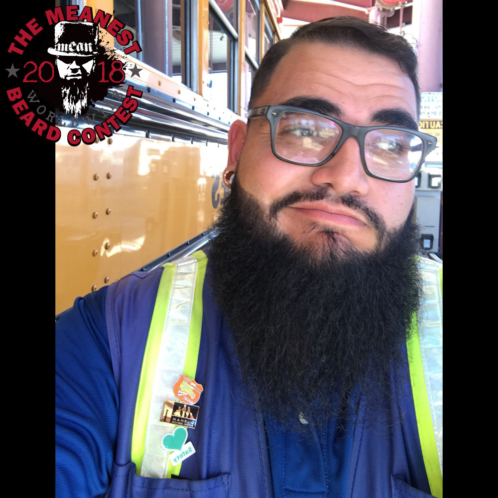 MEAN BEARD Contestant 2018 MEANest BEARD Worldwide Contest by MEAN BEARD.