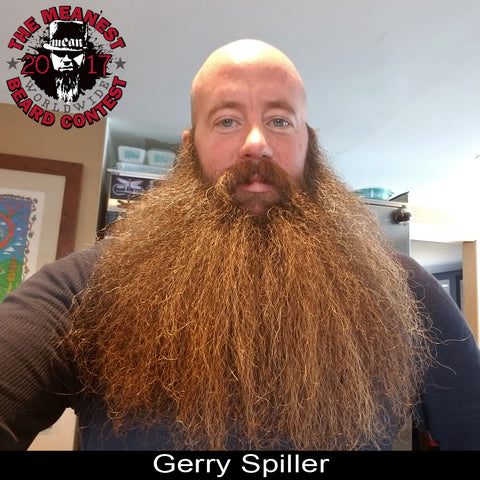 Gerry Spiller - The TOP 12 MEANest BEARDS in the world for 2017. The 2017 MEANest BEARD Worldwide Contest. 126 contestants from 23 countries.  Best beards with a MEAN attitude.