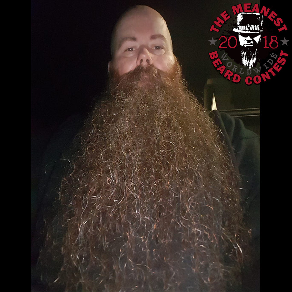 MEAN BEARD Contestant 2018 MEANest BEARD Worldwide Contest by MEAN BEARD.