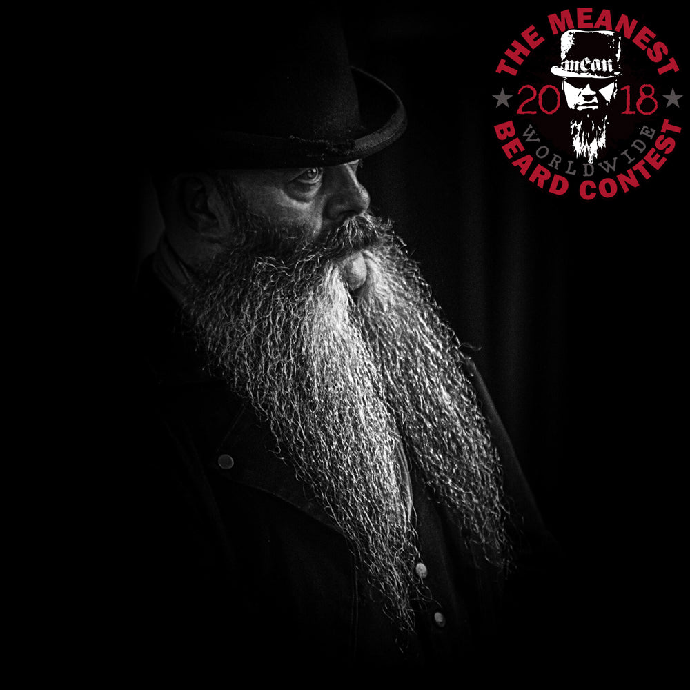 Michael Wallage - The TOP 12 MEANest BEARDS in the world for 2018. The 2018 MEANest BEARD Worldwide Contest. 141 contestants from 19 countries.  Best beards with a MEAN attitude.  MEAN BEARD Co.
