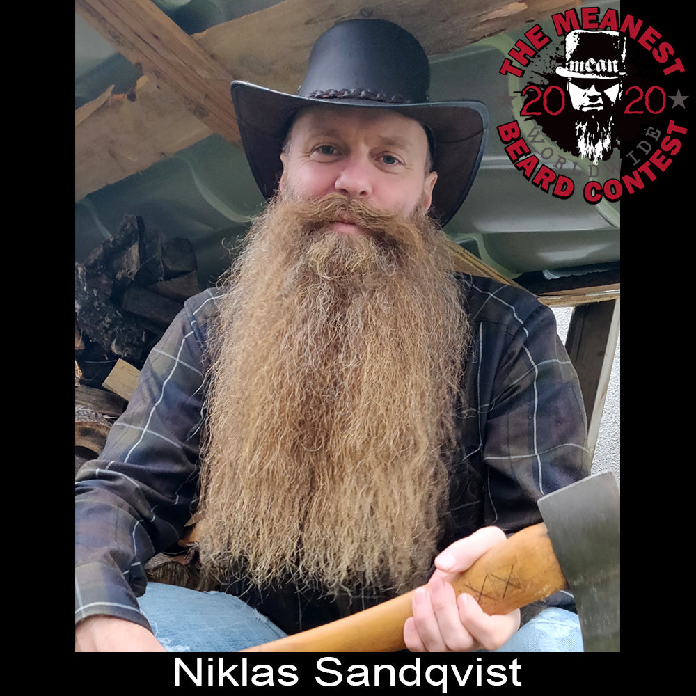 Best Beard of 2020 Niklas Sandqvist