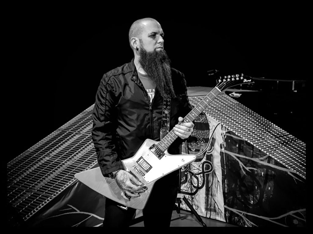 MEAN BEARD Founder & Owner Barry Stock, Guitarist with Three Days Grace.  MEAN BEARD Company.  Best beard oil.  Best beard company. Best beard products.  Made in USA.   