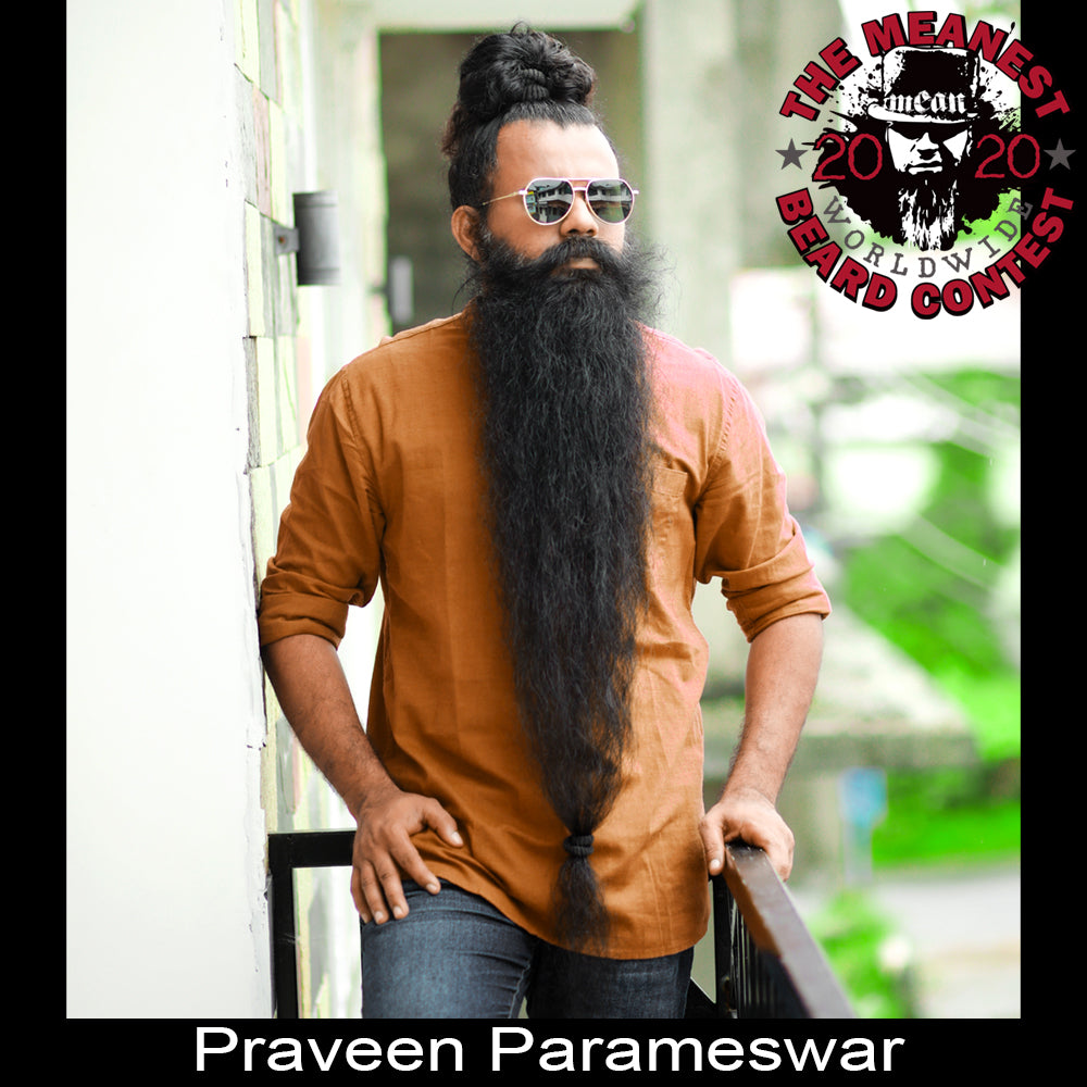 Best Beard of 2020 Praveen Parameswar