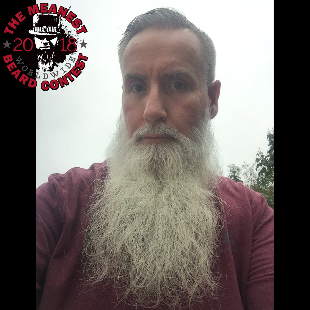 MEAN BEARD Contestant 2018 MEANest BEARD Worldwide Contest by MEAN BEARD.