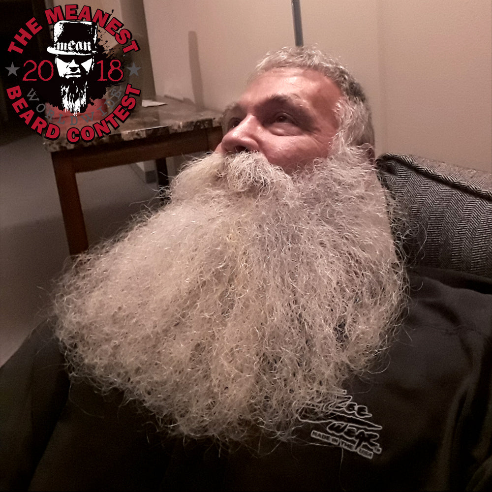 Scott Bradley - The TOP 12 MEANest BEARDS in the world for 2018. The 2018 MEANest BEARD Worldwide Contest. 141 contestants from 19 countries.  Best beards with a MEAN attitude.  MEAN BEARD Co.