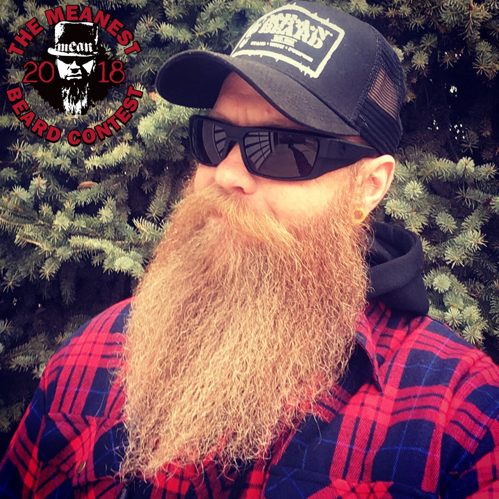 MEAN BEARD Contestant 2018 MEANest BEARD Worldwide Contest by MEAN BEARD.