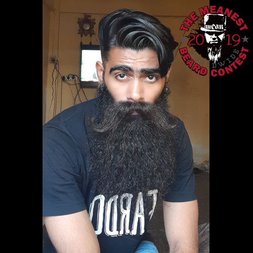 Contestants 1 to 8 in the 2019 MEANest BEARD Worldwide Contest