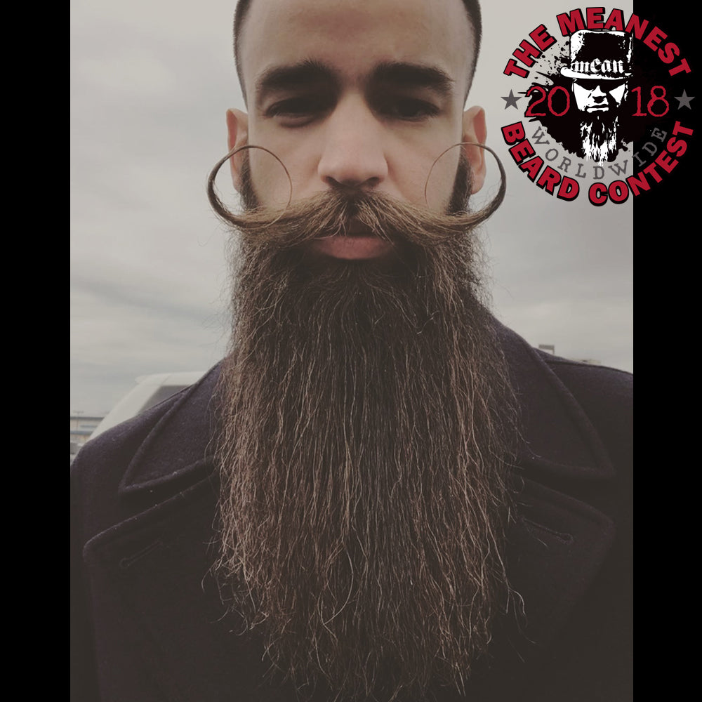 MEAN BEARD Contestant 2018 MEANest BEARD Worldwide Contest by MEAN BEARD.