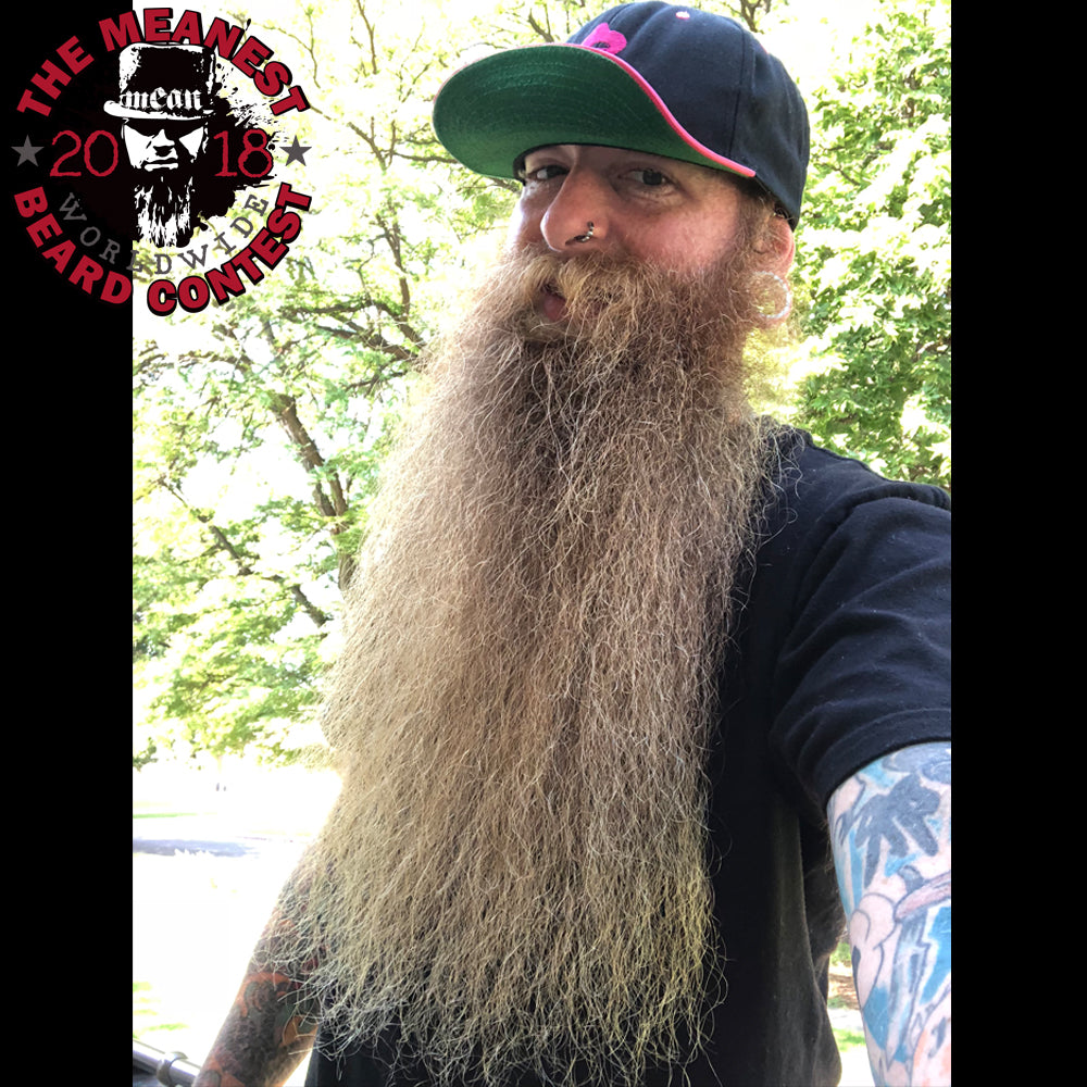 MEAN BEARD Contestant 2018 MEANest BEARD Worldwide Contest by MEAN BEARD.