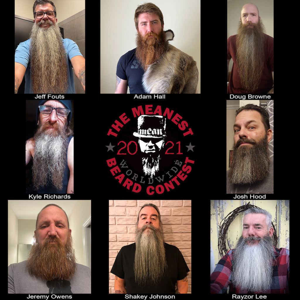 Contestants 33 to 40 - The 2021 MEANest BEARD Worldwide Contest